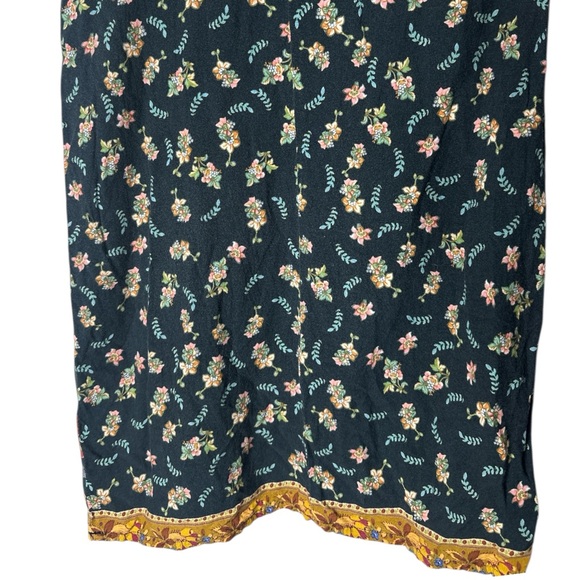 Farm Rio Mini Floral Print Colorful Sleeveless Lace up Detail Dress FARM Boho - Picture 11 of 12